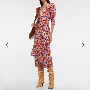 ISABEL MARANT Gilalbi floral velvet maxi dress
Sz 36 4us